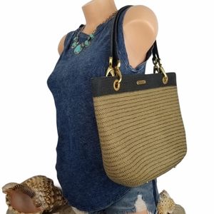 Details about Eric Javits Squishee Clip Handbag Black BLACK Large Tote Purse Bag SALE $10.50 Details about Eric Javits Squishee Clip Handbag Black BLACK Large Tote Purse Bag SALE $10.50